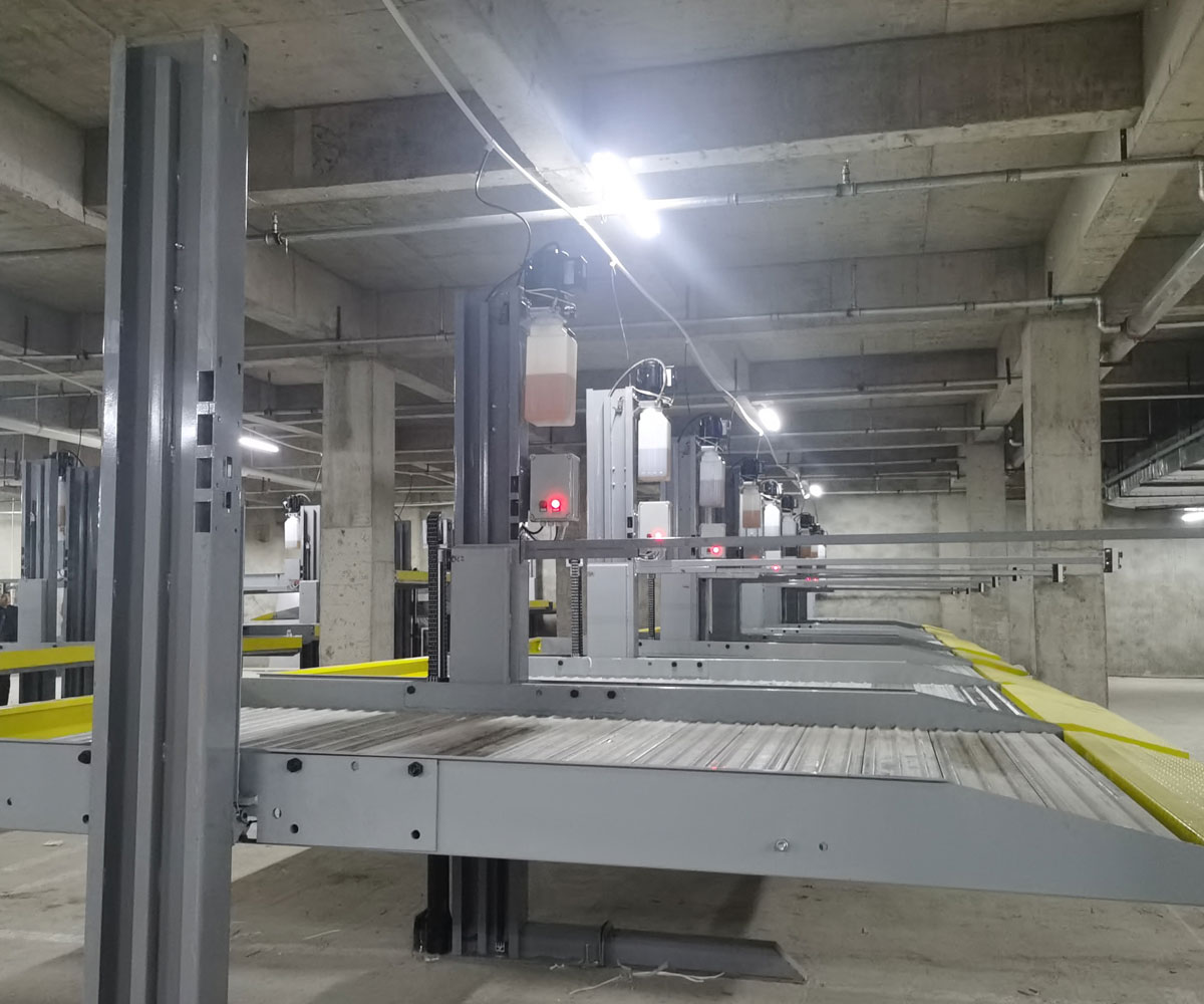 長壽PSH升降平移立體停車庫改造
