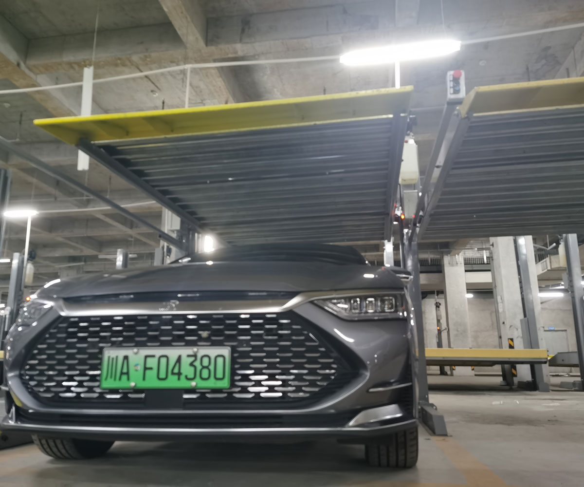 內江2層簡易升降類機械停車設備維保