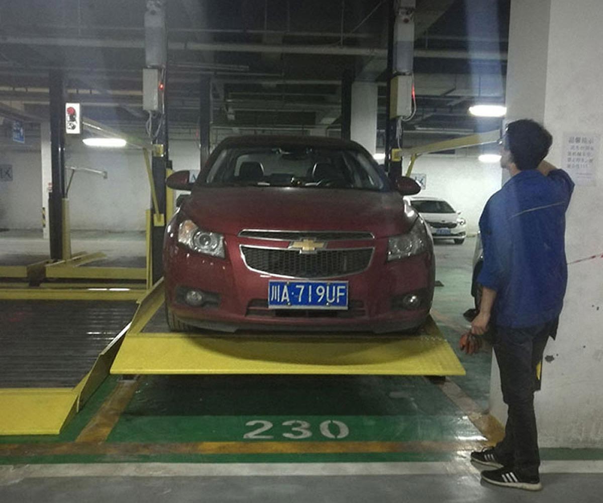 南溪升降橫移式機械式停車位出租