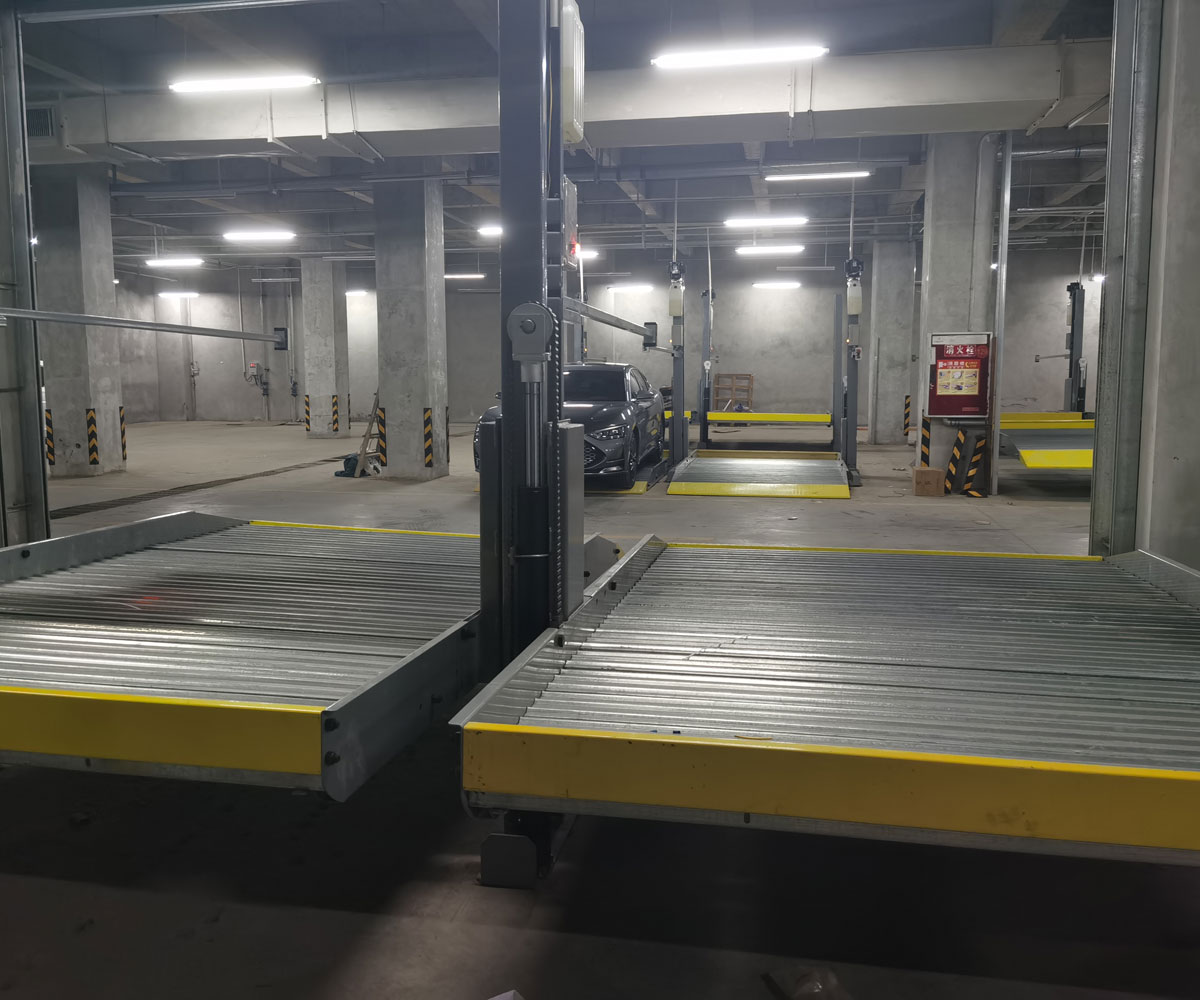 石柱兩層簡易式機械停車位長租