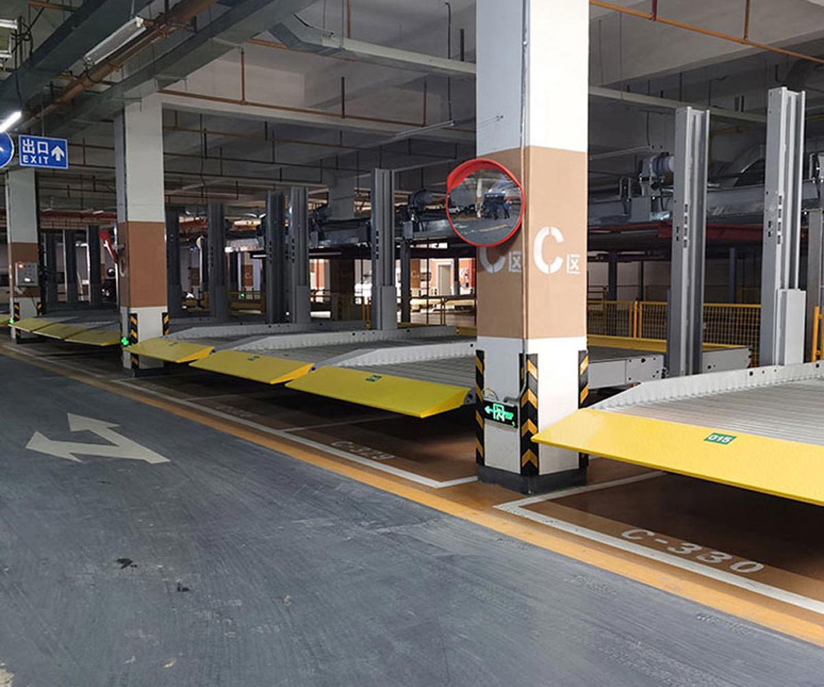 黔江地下室升降式機械停車設備回收