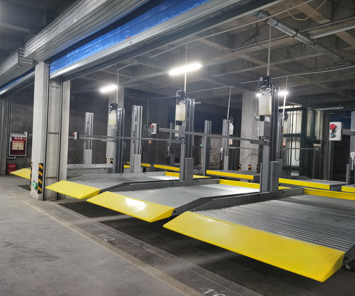 渝北兩層簡易升降機械停車庫維保