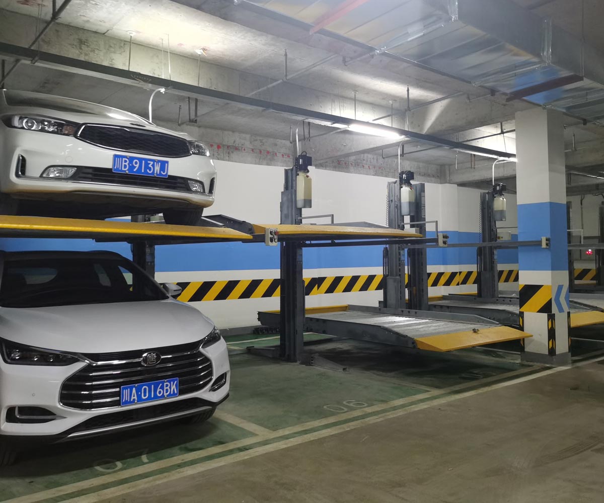 小區四柱機械停車