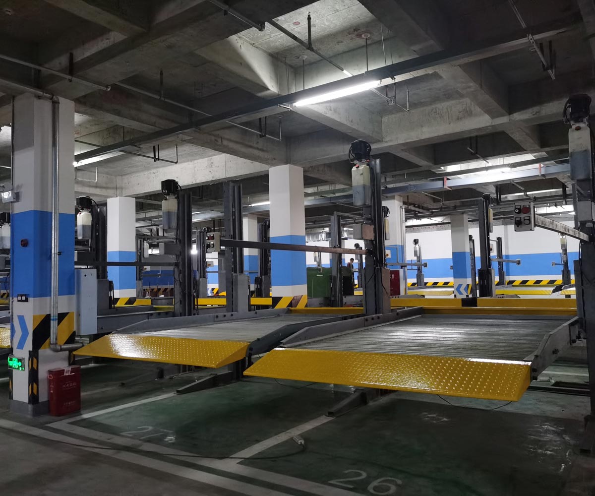 黔江小區2層簡易式機械式停車位
