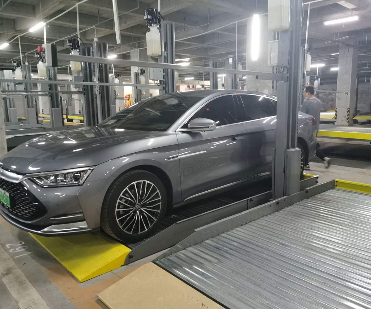 宜賓小區(qū)雙層機(jī)械式立體停車設(shè)備