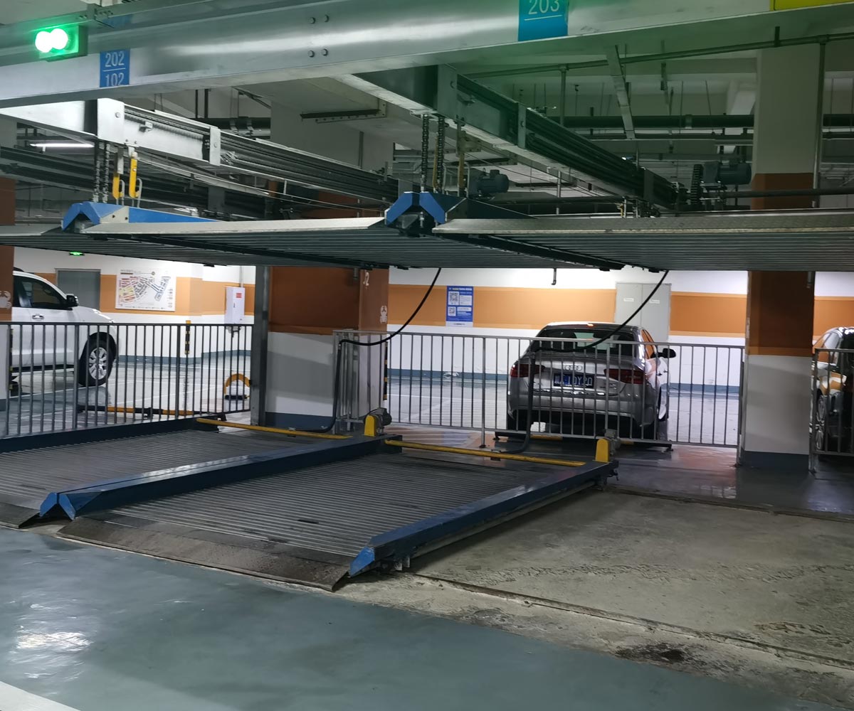 地面升降平移式機械停車場 地面升降平移式機械停車場