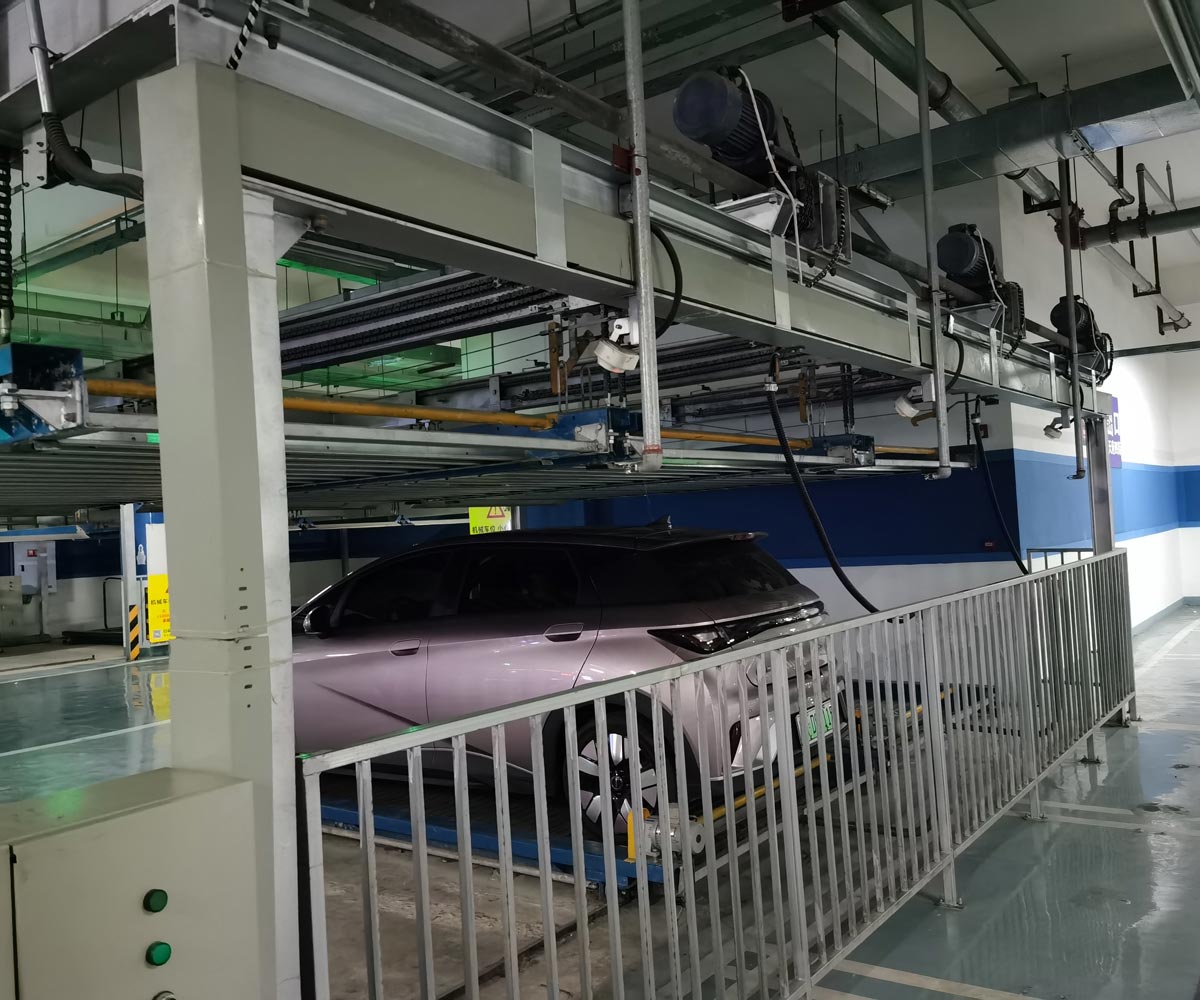 涪陵二層上下橫移立體車位