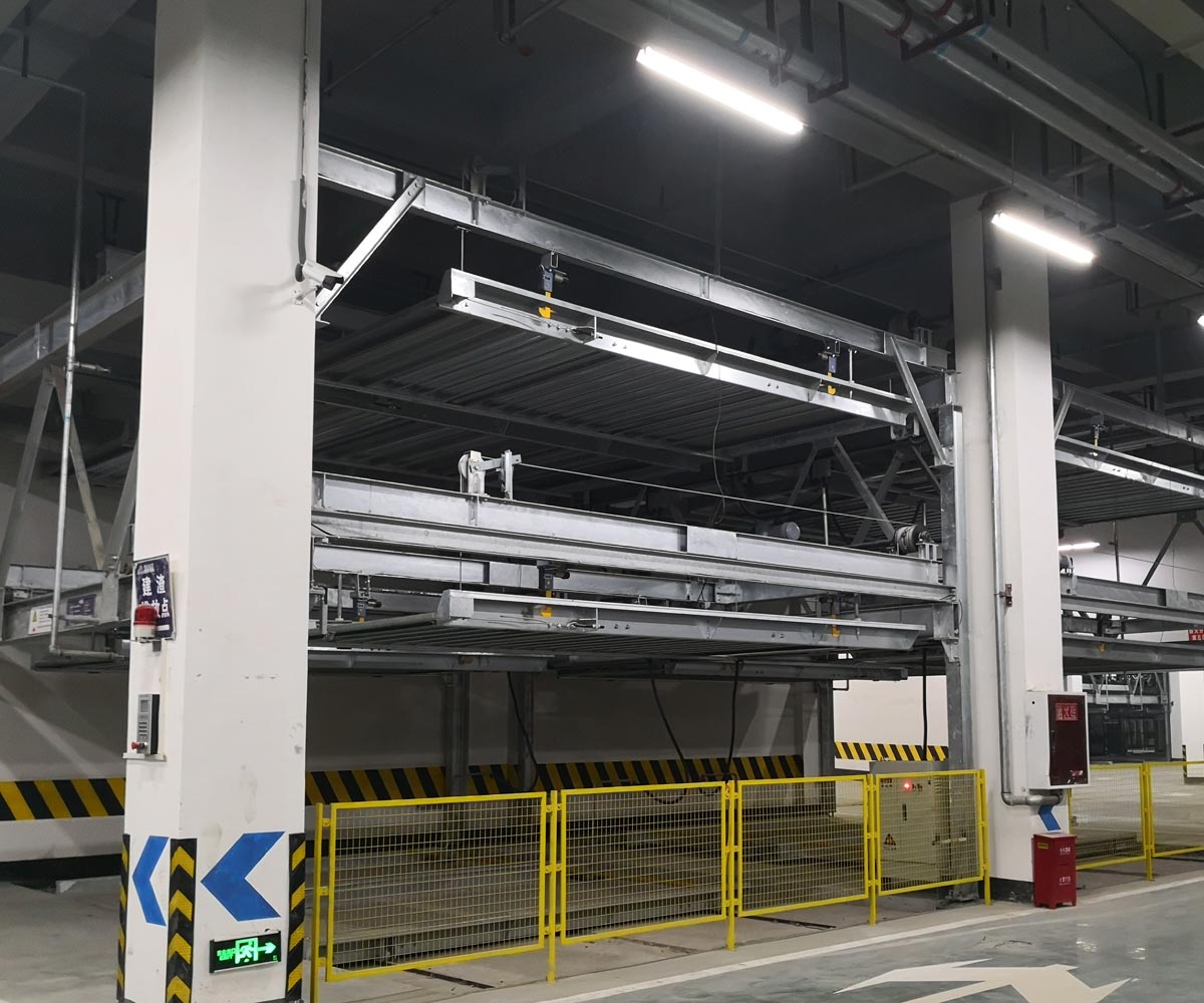 PSH2重列二層升降橫移機械式停車設備 PSH2重列二層升降橫移機械式停車設備