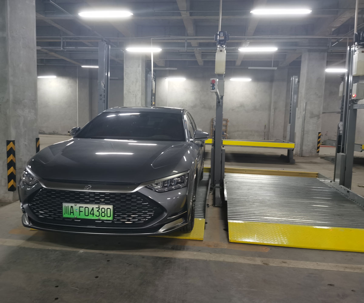 PSH二層升降橫移類停車設(shè)備(單列式)技術(shù)參數(shù)